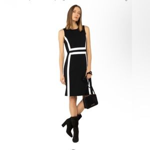 Calvin Klein Dress- Black and White